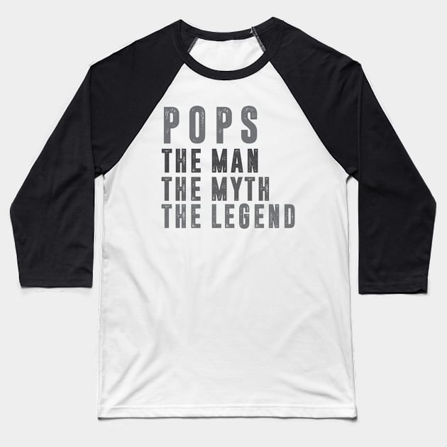 Pops Baseball T-Shirt by C_ceconello